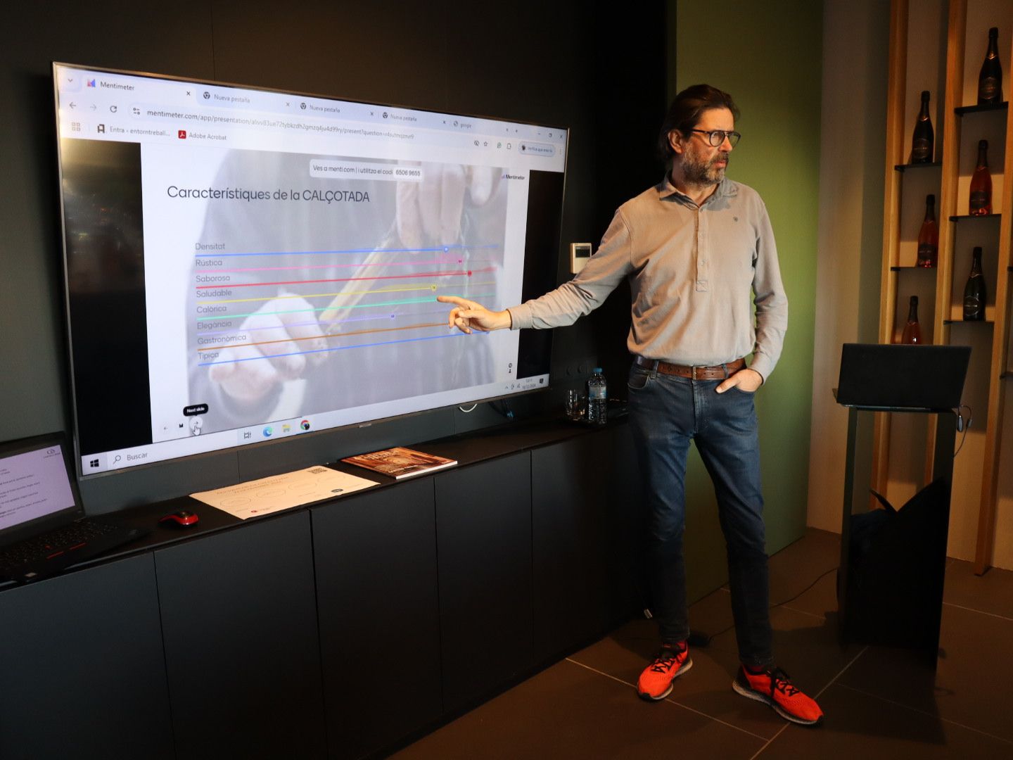 Maridatge de vins i salsa calçotada