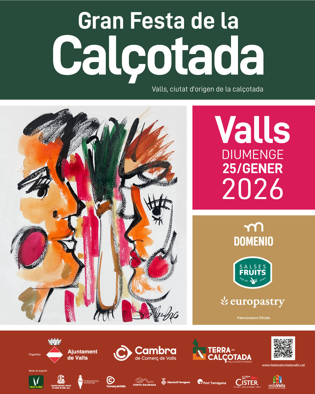Gran Festa de la Calçoptada de Valls, 2026.