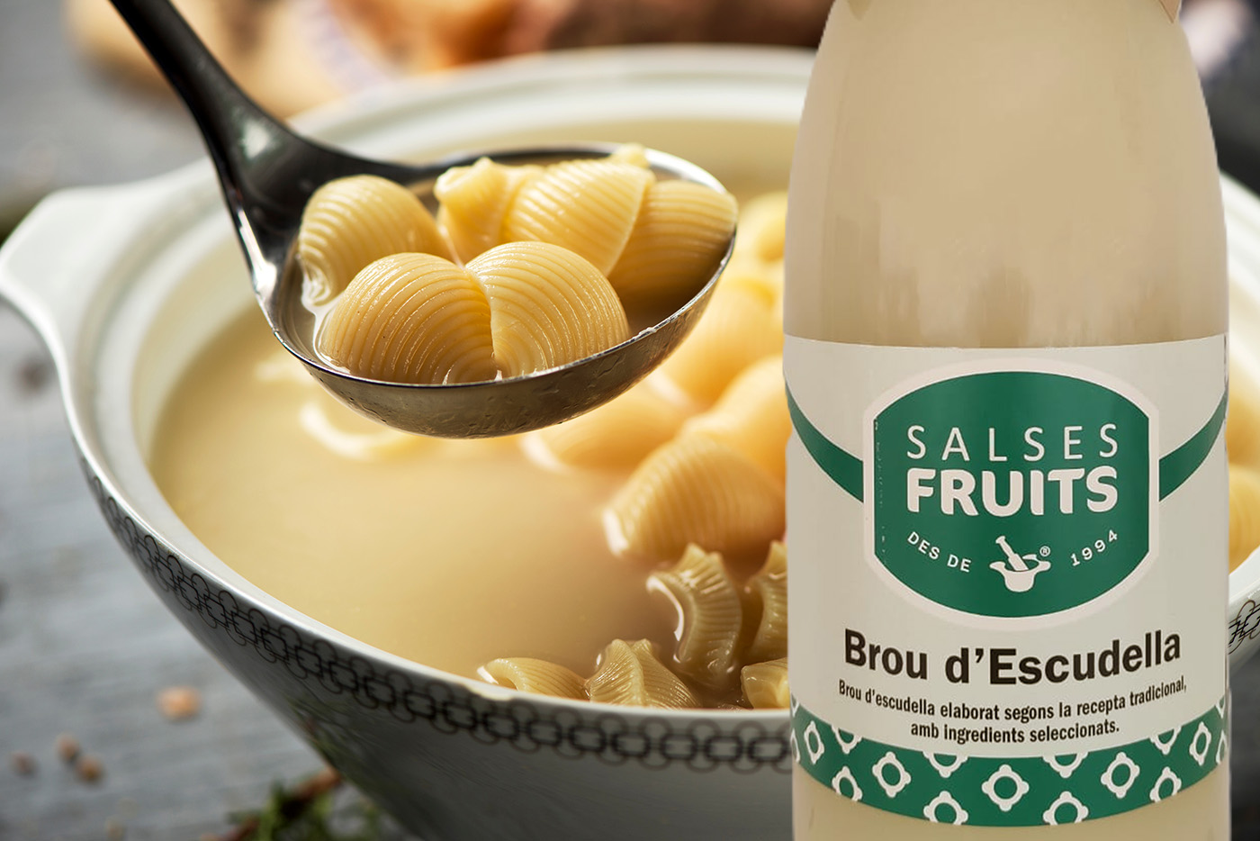 Brou d'Escudella de Salses Fruits