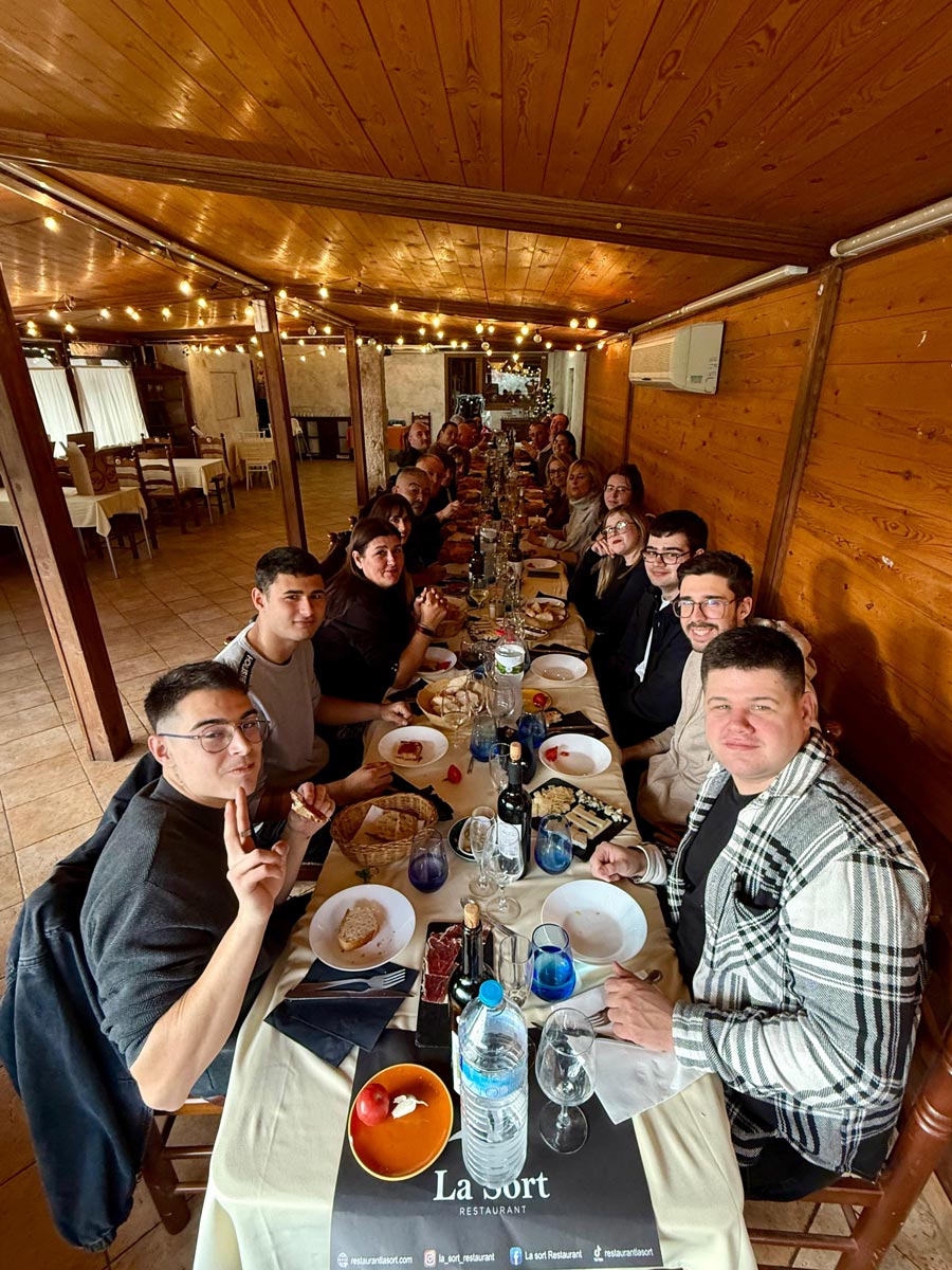 Sopar empresa Salses Fruits. Nadal 2025