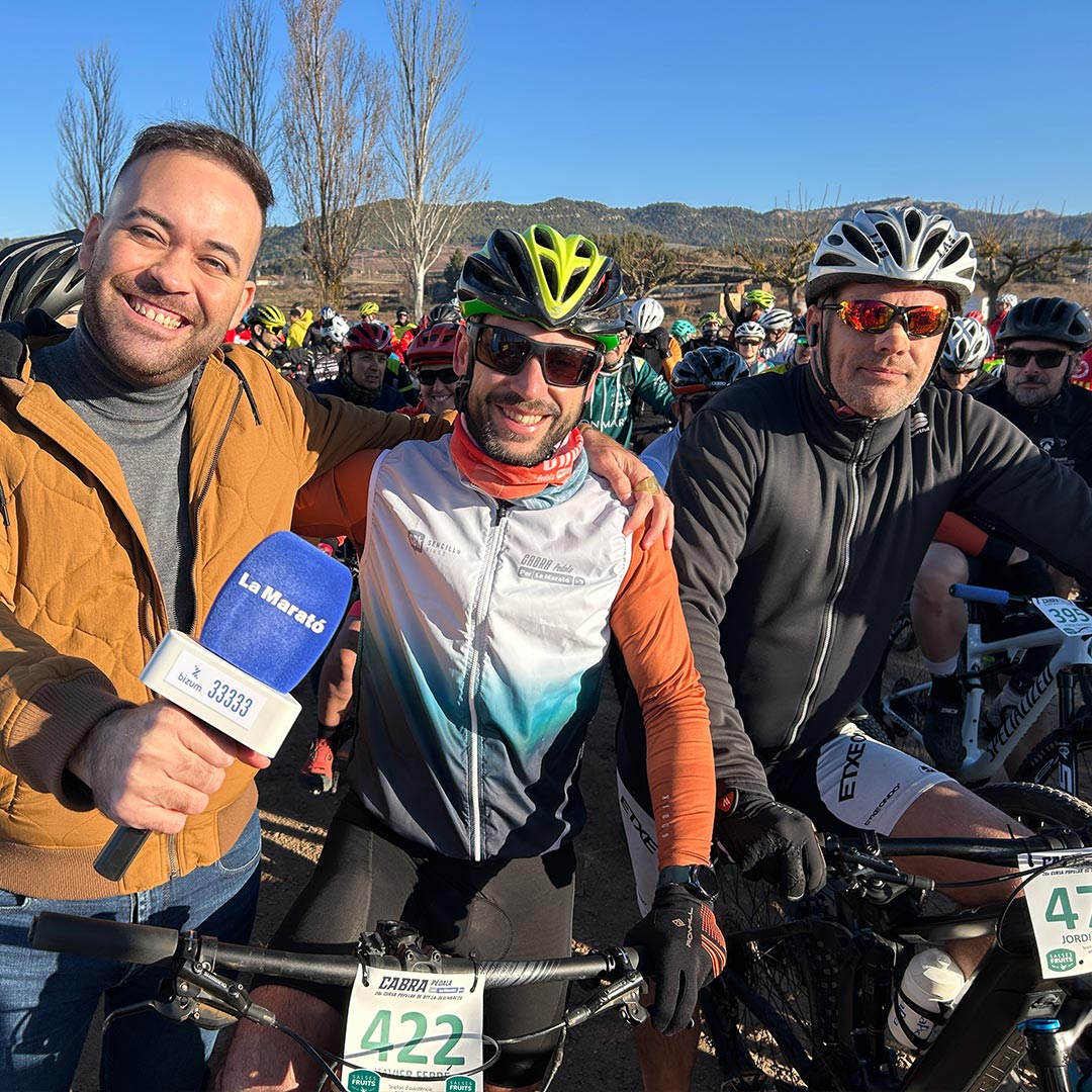 Salses Fruits patrocinador oficial de Cabra Pedala per La Marató de 3Cat 2025