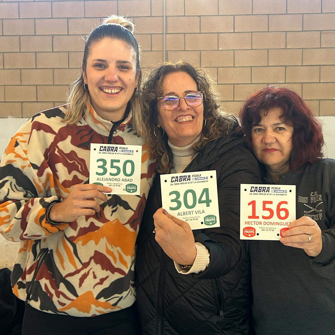 Salses Fruits patrocinador oficial de Cabra Pedala per La Marató de 3Cat 2025